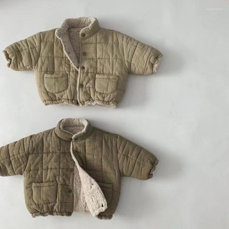 Jackets Koodykids Baby Boys Coats Winter Vintage Outfits Tops Toddlers Clothes Velvet Added Kids Clothing 1-5 Y, Khaki
Jackets Koodykids Baby Boys Coats Winter Vintage Outfits Tops Toddlers Clothes Velvet Added Kids Clothing 1-5 Y, Khaki
