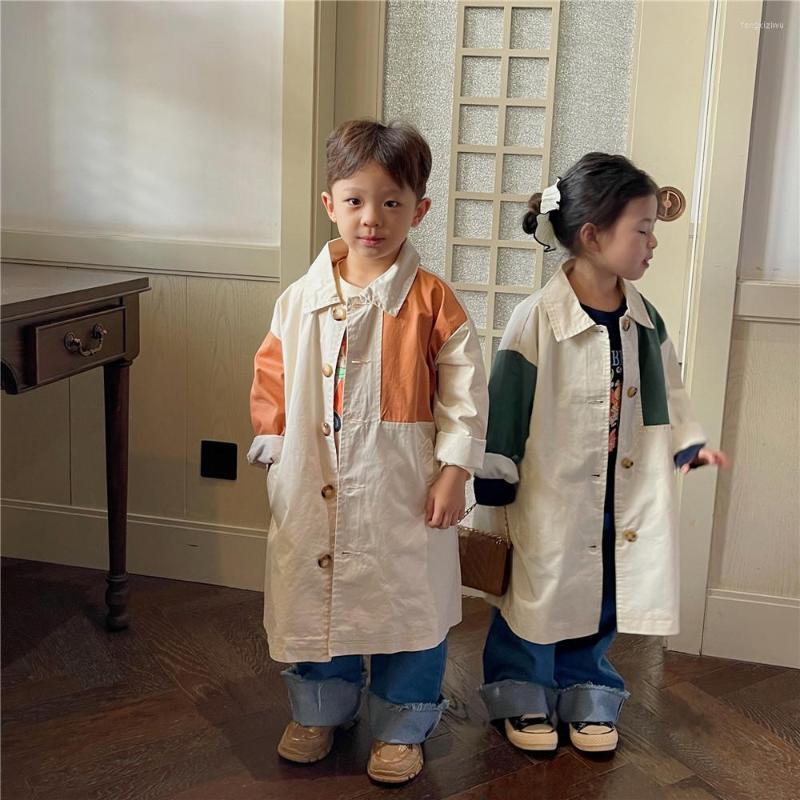 Coat Girls' Windbreaker 2022 Autumn Children's Korean Long Clothes Children Wear Baby's Jacket Outside
Coat Girls' Windbreaker 2022 Autumn Children's Korean Long Clothes Children Wear Baby's Jacket Outside