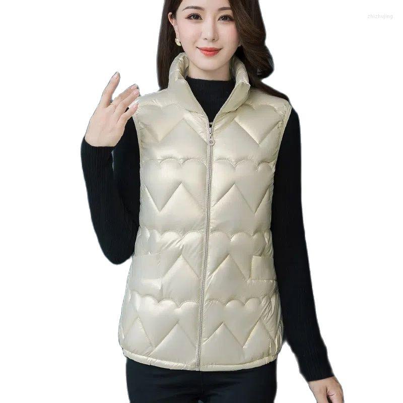 Women's Vests 2022 Autumn Winter Stand-Collar Cotton Vest Women's Short Waistcoat Jacket Loose Shiny Wash-Free Coat Female Tops, Purple
Women's Vests 2022 Autumn Winter Stand-Collar Cotton Vest Women's Short Waistcoat Jacket Loose Shiny Wash-Free Coat Female Tops, Purple