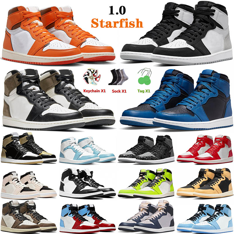 Top 1 men basketball shoes 1s Jumpman Starfish Grey Fog Dark Mocha Marina Blue Mens Women Heirloom Twist Trainers Sneakers Size 12, A75 french blue 36-46
Top 1 men basketball shoes 1s Jumpman Starfish Grey Fog Dark Mocha Marina Blue Mens Women Heirloom Twist Trainers Sneakers Size 12, A75 french blue 36-46