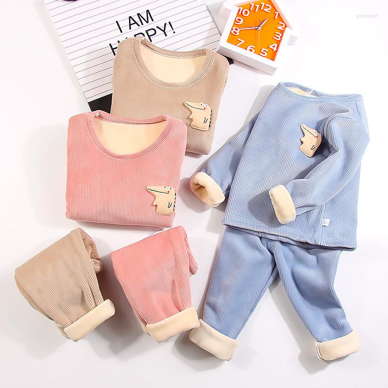 Clothing Sets 3-8years OldChildren's Thermal Underwear Set Plus Velvet Thick Autumn Clothes Long Trousers Big Children's Winter, Xx x
Clothing Sets 3-8years OldChildren's Thermal Underwear Set Plus Velvet Thick Autumn Clothes Long Trousers Big Children's Winter, Xx x