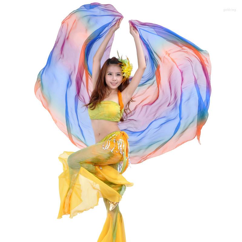 Stage Wear 16 Colors Belly Dancing Accessories Scarf Light Texture Chiffon Shawls Women Dance Veils Rectangle 250cm 120cm, Color 18
Stage Wear 16 Colors Belly Dancing Accessories Scarf Light Texture Chiffon Shawls Women Dance Veils Rectangle 250cm 120cm, Color 18