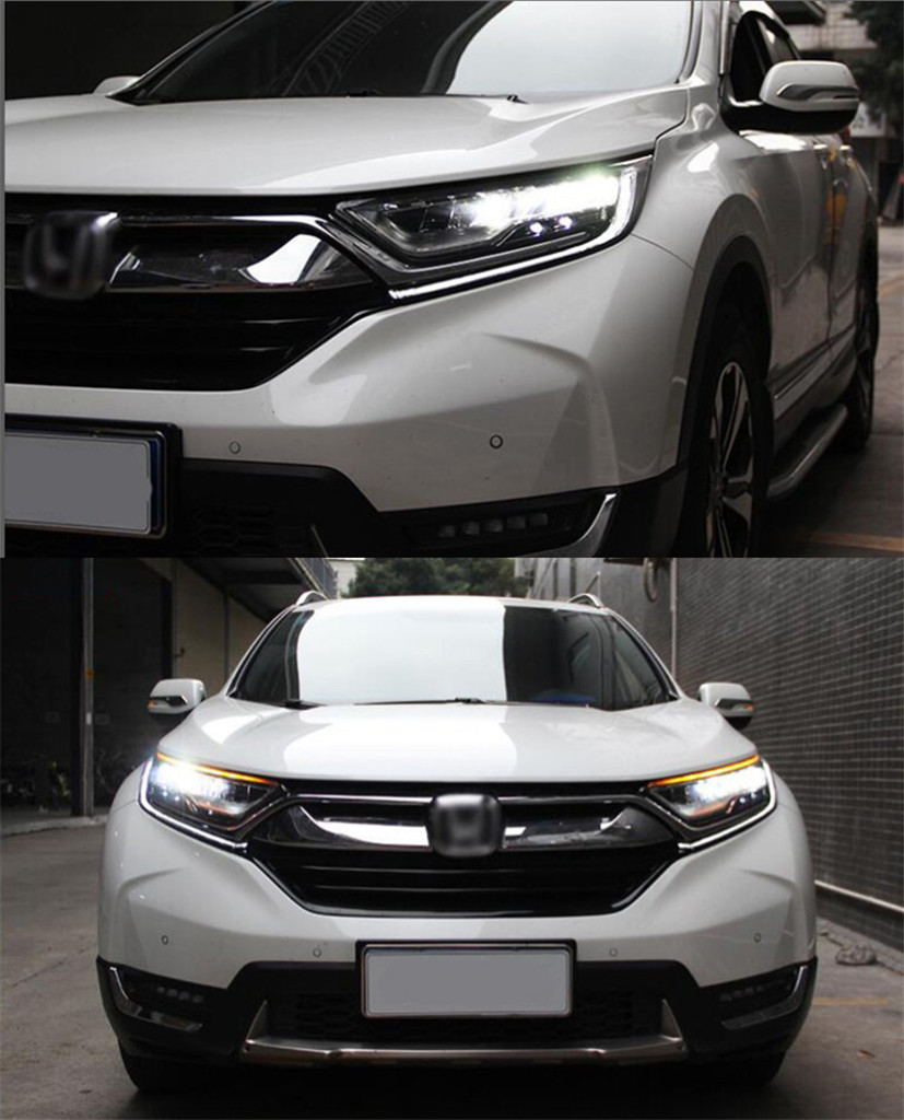 2 PCS Car Goods For Toyota RAV4 RAV 4 20 17-20 19 Head lamp LED Headlight High Beam Turn Signal Headlights