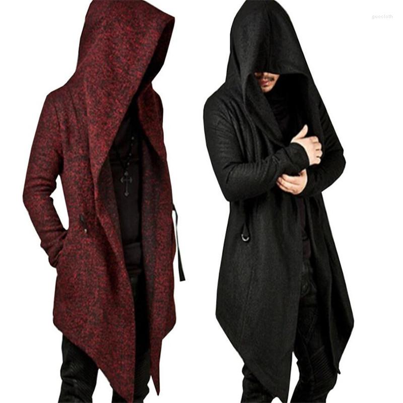 Men' Trench Coats Men' Spring And Autumn Windbreaker Jacket Coat Fashion Casual Hooded Irregular Hem Halloween Christmas
Men' Trench Coats Men' Spring And Autumn Windbreaker Jacket Coat Fashion Casual Hooded Irregular Hem Halloween Christmas