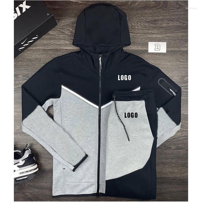 Gym Clothing 2022 Men's Tracksuit Set Fashion Logo Autumn Cotton Men Full Zip Long Sleeve Jogging Running Sweatsuits, With fashion logo 7
Gym Clothing 2022 Men's Tracksuit Set Fashion Logo Autumn Cotton Men Full Zip Long Sleeve Jogging Running Sweatsuits, With fashion logo 7