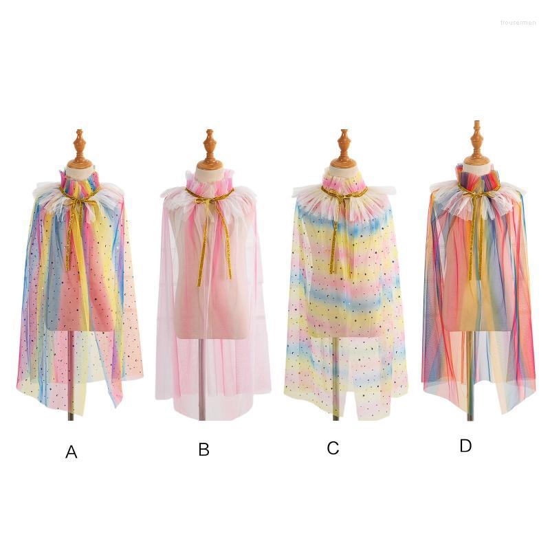 Berets Princess Cape Cloaks For Little Girls Cosplay Party Christmas Halloween Costume Glitter Star Sequins Cloak Tulle ShawlBerets
Berets Princess Cape Cloaks For Little Girls Cosplay Party Christmas Halloween Costume Glitter Star Sequins Cloak Tulle ShawlBerets