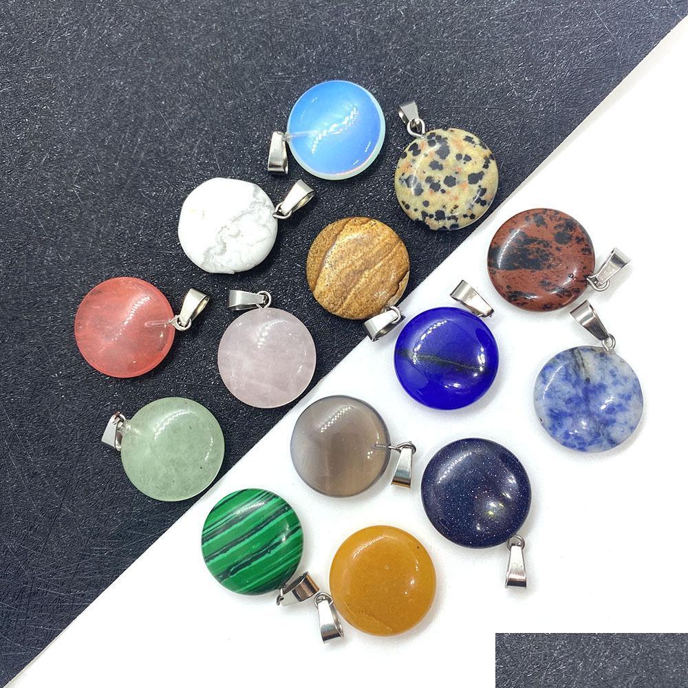Charms Colorf Crystal Stone Round Charms Pendant For Jewelry Making Chakra Reiki Healing Green Aventurine Pendants Wholesale Drop Del Dhi4W
Charms Colorf Crystal Stone Round Charms Pendant For Jewelry Making Chakra Reiki Healing Green Aventurine Pendants Wholesale Drop Del Dhi4W