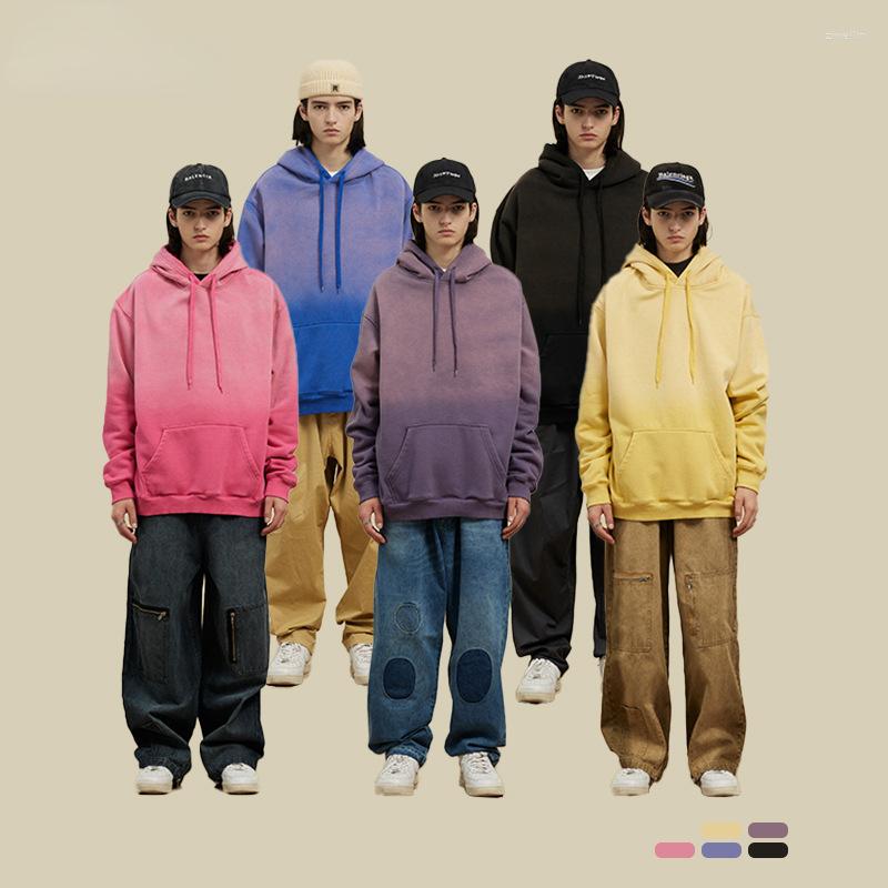 Men's Hoodies 2022 Autumn And Winter Men Tide Brand Original Loose 350G Heavy Plus Velvet Gradient Color Hooded Sweater, Yellow
Men's Hoodies 2022 Autumn And Winter Men Tide Brand Original Loose 350G Heavy Plus Velvet Gradient Color Hooded Sweater, Yellow