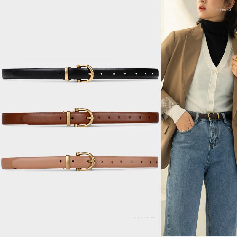 Belts Women's Outdoors Thin Genuine Leather Belt Women Retro Superior Quality Alloy Pin Buckle Brand Designer Cowboy Waist, Black
Belts Women's Outdoors Thin Genuine Leather Belt Women Retro Superior Quality Alloy Pin Buckle Brand Designer Cowboy Waist, Black