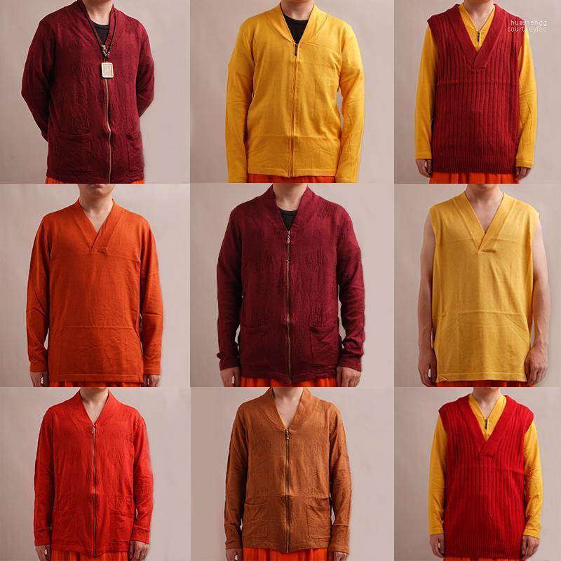 Men' Sweaters Men' Lama Monk Clothes Tibetan Dongbo Long Sleeve Zipper Sweater Winter Plush Thermal Underwear, Red bottomed sweater
Men' Sweaters Men' Lama Monk Clothes Tibetan Dongbo Long Sleeve Zipper Sweater Winter Plush Thermal Underwear, Red bottomed sweater
