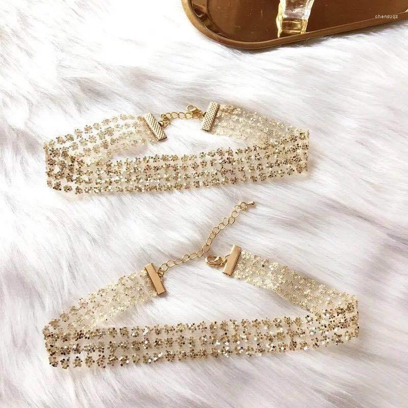 Choker Lace Necklace For Women Girl Gold Neck Ring Short Neckband Clavicle Chain Fashion Jewelry Wedding Party Gifts
Choker Lace Necklace For Women Girl Gold Neck Ring Short Neckband Clavicle Chain Fashion Jewelry Wedding Party Gifts