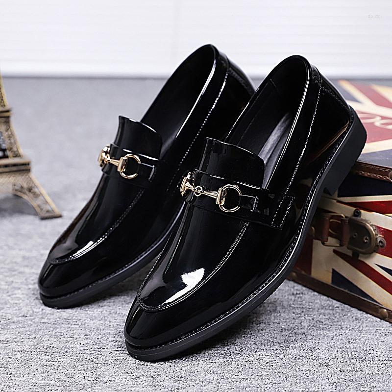Dress Shoes 2022 Spring And Autumn Men's Patent Leather Oxford Casual Pointed British Style Breathable Busines, Black
Dress Shoes 2022 Spring And Autumn Men's Patent Leather Oxford Casual Pointed British Style Breathable Busines, Black