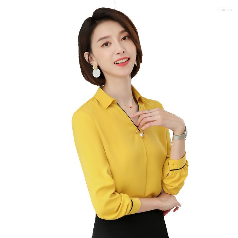 Women' Blouses Professional Shirt Women Chiffon Temperament Long Sleeve Work Wear Spring Fashion V Neck Formal Tops, Black
Women' Blouses Professional Shirt Women Chiffon Temperament Long Sleeve Work Wear Spring Fashion V Neck Formal Tops, Black