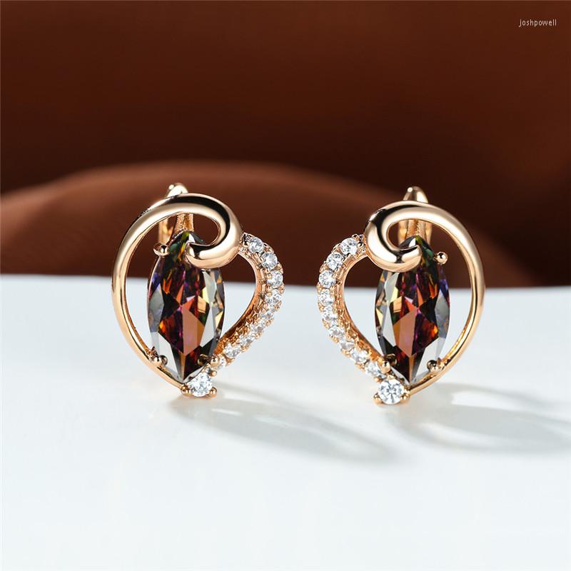 Hoop Earrings Vintage Female Crystal Leaf Heart Charm Gold Color For Women Dainty Rainbow Zircon Wedding
Hoop Earrings Vintage Female Crystal Leaf Heart Charm Gold Color For Women Dainty Rainbow Zircon Wedding