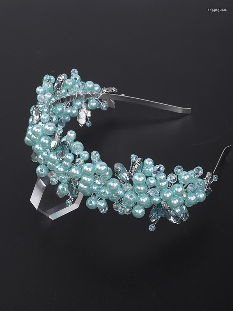 Headpieces Pearl Bridal Crown Fashion Crystal Wedding Hair Accessories Handmade Rhinestone Bridesmaid Jewelry Women's Party Prom Tiara
Headpieces Pearl Bridal Crown Fashion Crystal Wedding Hair Accessories Handmade Rhinestone Bridesmaid Jewelry Women's Party Prom Tiara