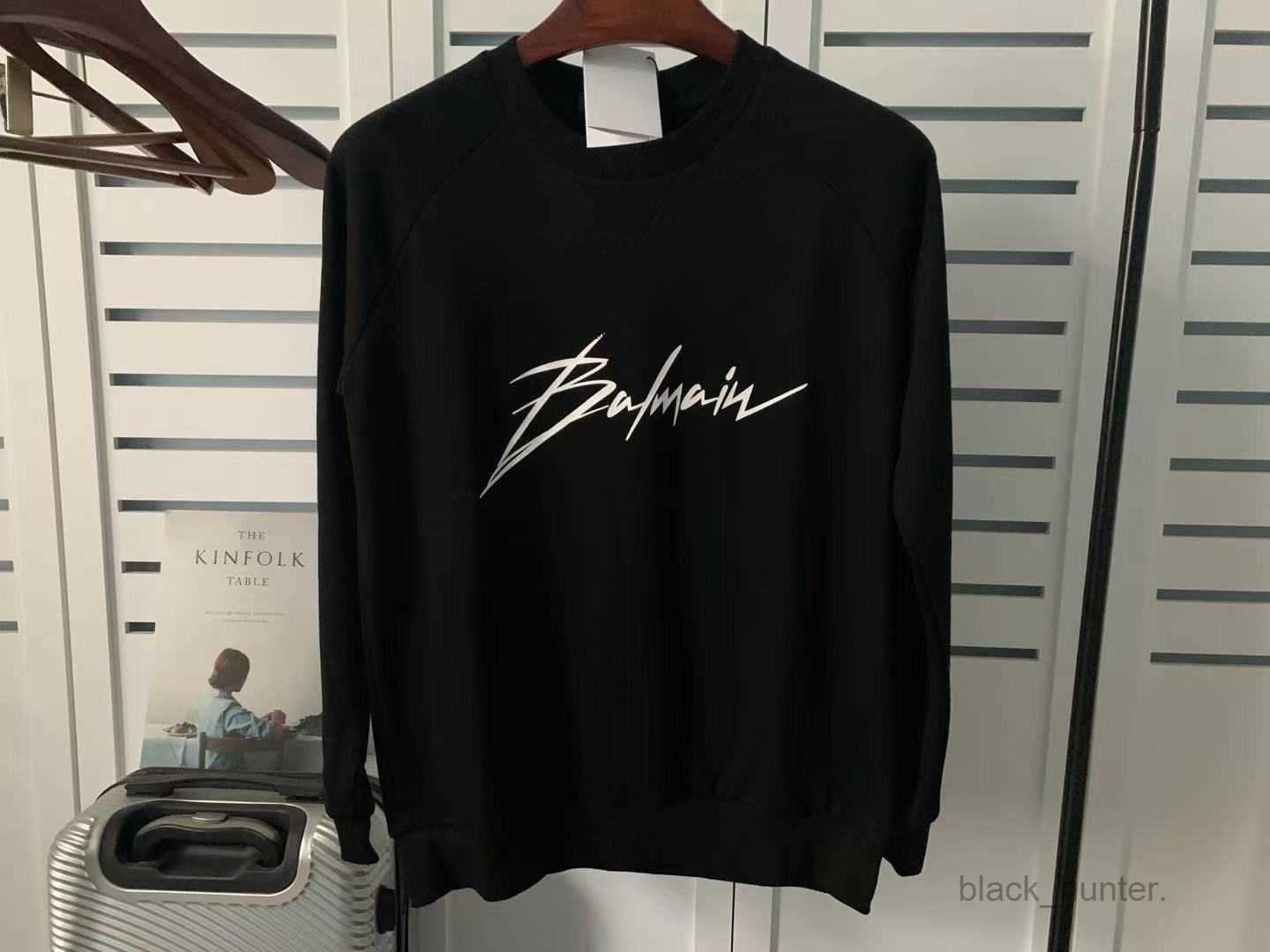 Men' Hoodies Balman Designer Sweatshirts autumn winter new cotton terry loose fashion Pullover long sleeves for lovers Top, 809 long sleeve black white
Men' Hoodies Balman Designer Sweatshirts autumn winter new cotton terry loose fashion Pullover long sleeves for lovers Top, 809 long sleeve black white