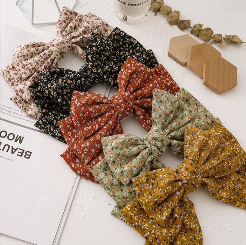 Floral Big Bows Girls Chiffon Hairpins Kids Three Layers Bow Hairclip Children Princess Barrettes Women Hair Accessories 4 Designs, Multi-color
Floral Big Bows Girls Chiffon Hairpins Kids Three Layers Bow Hairclip Children Princess Barrettes Women Hair Accessories 4 Designs, Multi-color