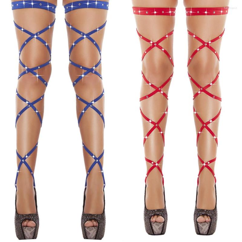 Women Socks Sexy Lingerie Bandage Fishnet Stockings Thigh-High Studded Thigh High Leg Rave Wraps Strappy Tights, Black
Women Socks Sexy Lingerie Bandage Fishnet Stockings Thigh-High Studded Thigh High Leg Rave Wraps Strappy Tights, Black