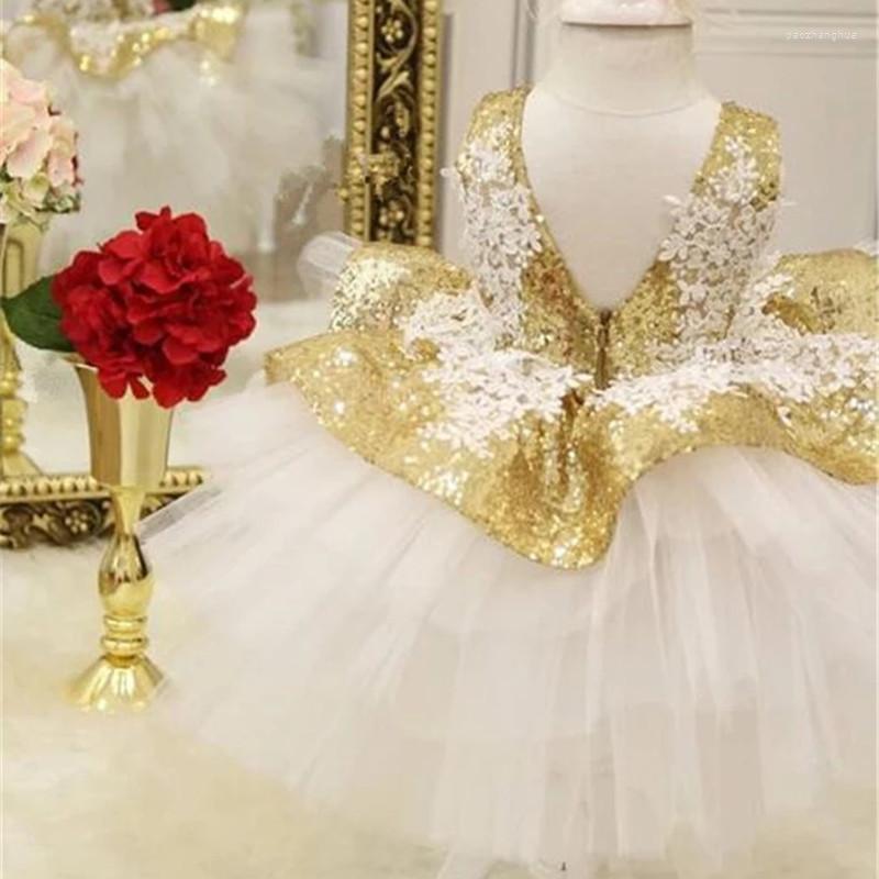 Girl Dresses Arabic Style Lace Appliques Gold Sequins Puffy Flower For Wedding Toddler Birthday Party Kids Pageant Gowns, All white
Girl Dresses Arabic Style Lace Appliques Gold Sequins Puffy Flower For Wedding Toddler Birthday Party Kids Pageant Gowns, All white
