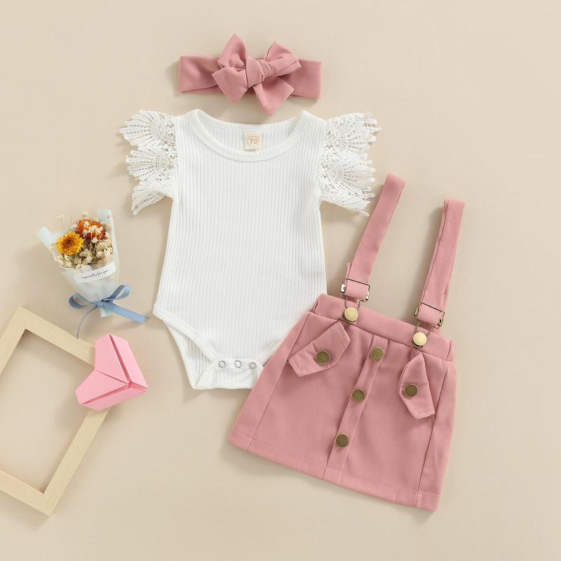 Clothing Sets Ma&Baby 0-18M Born Infant Baby Girl Clothes Set Lace Knitted Romper Strap Dress Skirts Outfits Summer Costume D95, Pink
Clothing Sets Ma&Baby 0-18M Born Infant Baby Girl Clothes Set Lace Knitted Romper Strap Dress Skirts Outfits Summer Costume D95, Pink