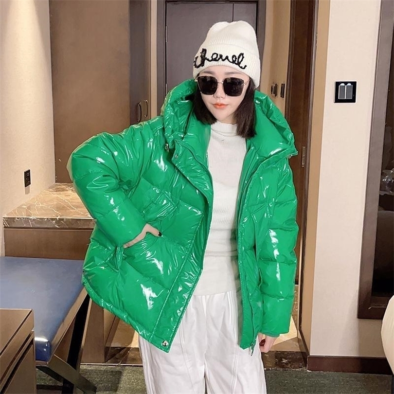 Womens Down Parkas Female Winter Warm Women Jacket Down Coat Leather Quilted Parkas Short Puffer Bomber Zipper Stand Collar Jackets Solid Color G43 221010, Luse
Womens Down Parkas Female Winter Warm Women Jacket Down Coat Leather Quilted Parkas Short Puffer Bomber Zipper Stand Collar Jackets Solid Color G43 221010, Luse