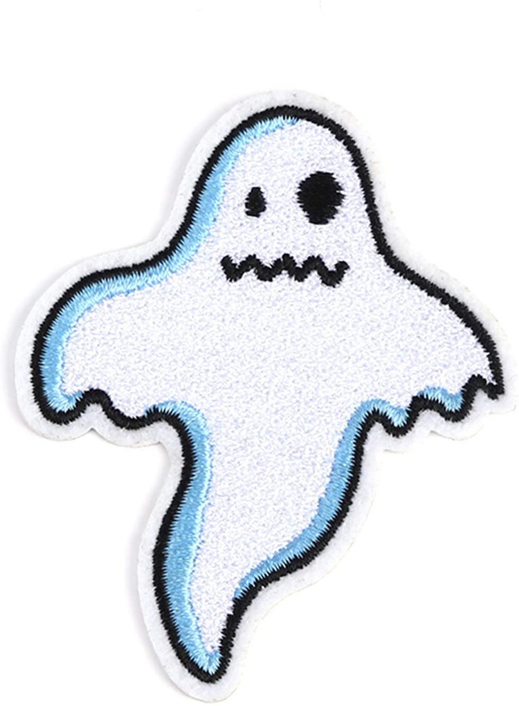 Cartoon Halloween Ghost Sewing Notions Embroidery Patches Iron On For Clothing Shirts Bags Funny Patch
Cartoon Halloween Ghost Sewing Notions Embroidery Patches Iron On For Clothing Shirts Bags Funny Patch