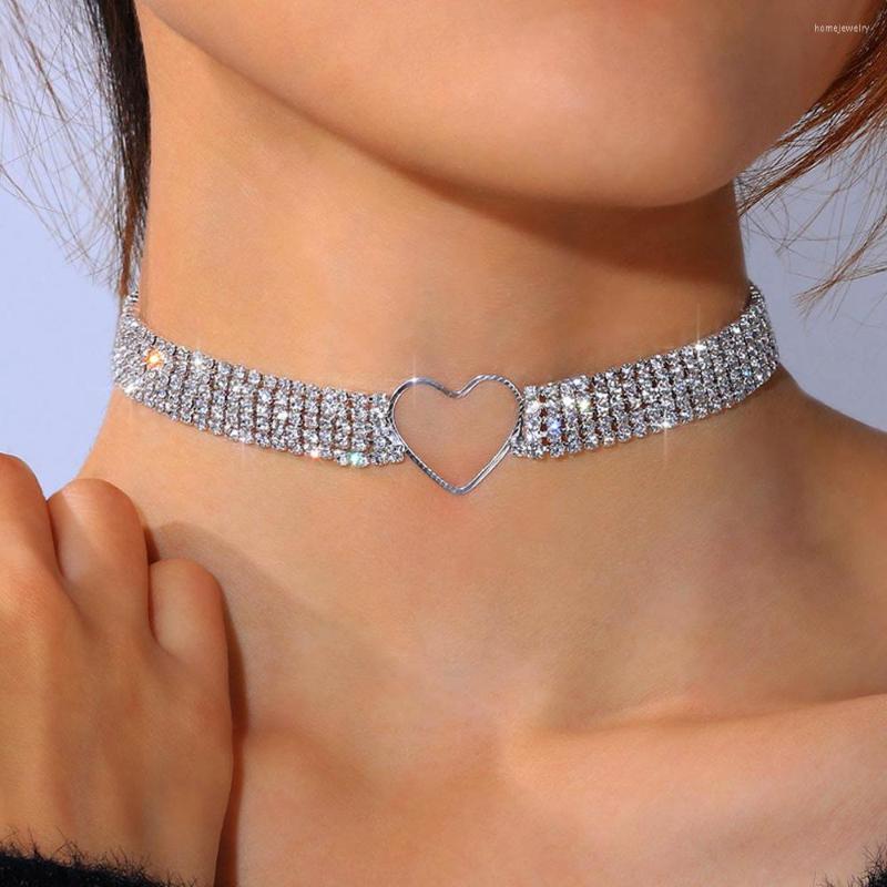 Choker Stonefans Bling Geometric Crystal Necklace Simple Hollow Heart Female Rhinestone Statement Jewelry Gifts
Choker Stonefans Bling Geometric Crystal Necklace Simple Hollow Heart Female Rhinestone Statement Jewelry Gifts