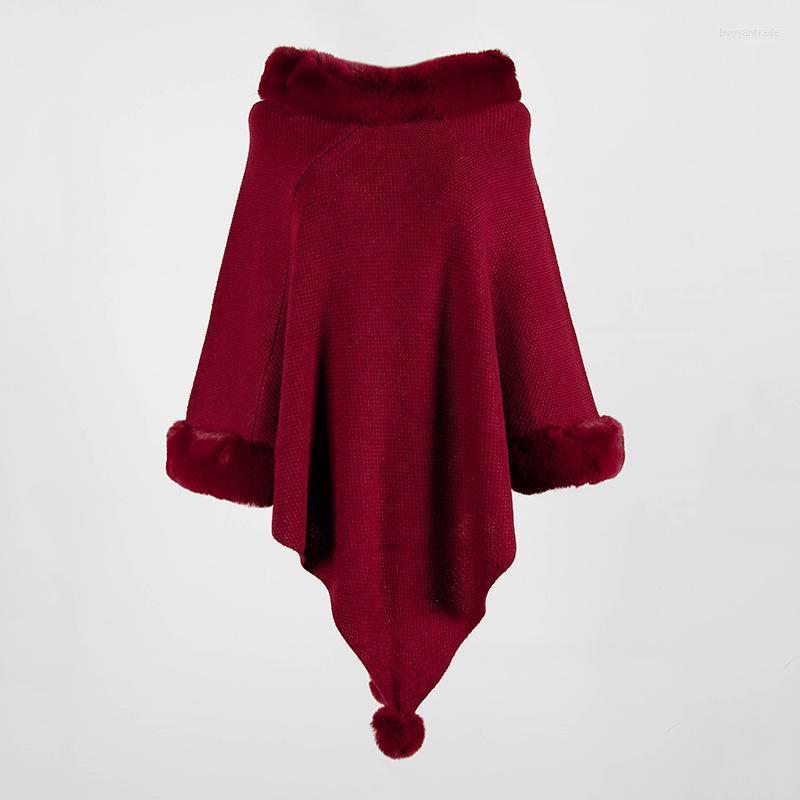 Women's Sweaters Women's 2022 Shawl Cape Fur Collar Solid Color Ball Knitted Shirt For Style Autumn And Winter, Beige
Women's Sweaters Women's 2022 Shawl Cape Fur Collar Solid Color Ball Knitted Shirt For Style Autumn And Winter, Beige