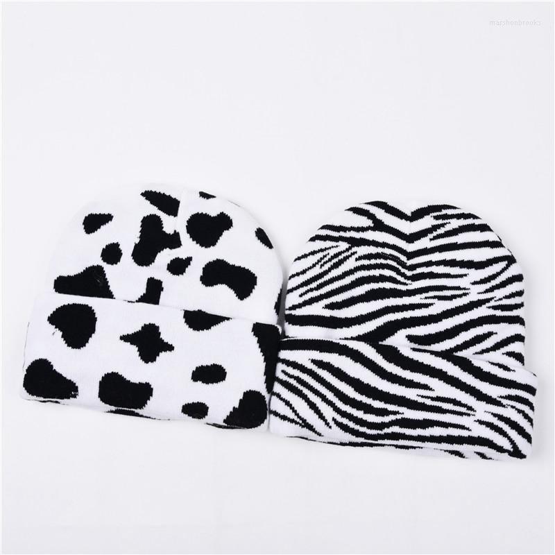 Berets Zebra Pattern Cow Knitting Keep Warm Crimping Beanie Hat Unisex Autumn Winter Fashion Stripe Skull Cap Women Ski, 02
Berets Zebra Pattern Cow Knitting Keep Warm Crimping Beanie Hat Unisex Autumn Winter Fashion Stripe Skull Cap Women Ski, 02