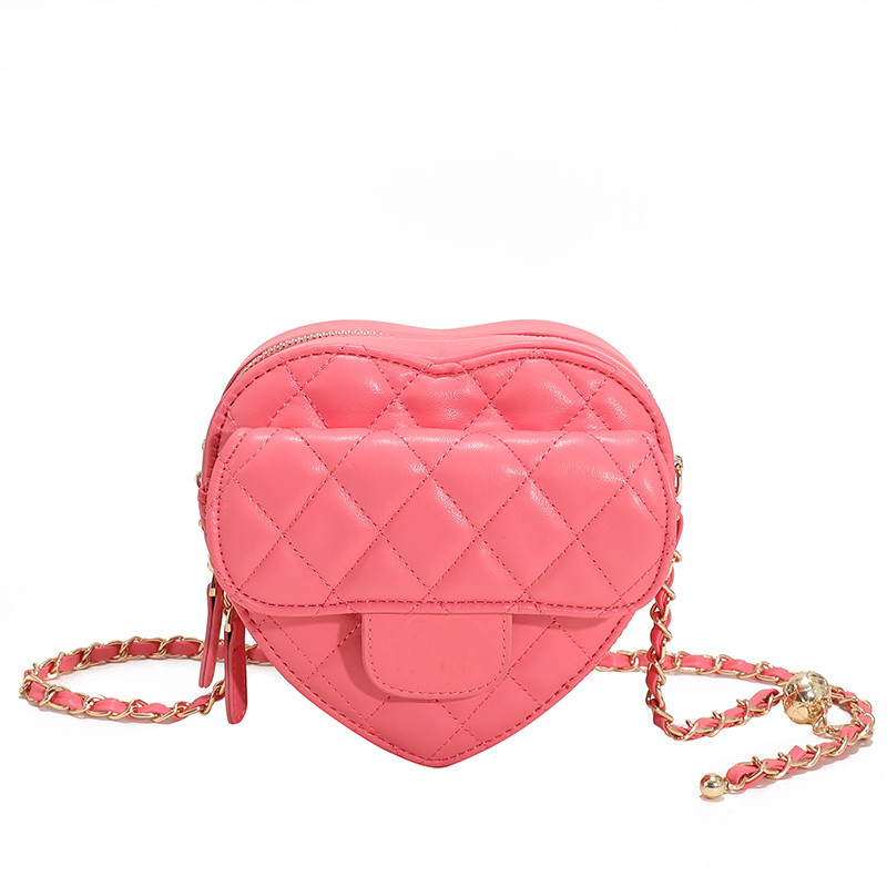 Brand Love shape women's shoulder bag genuine leather fashion handbag grils wallet Texture chain handbags 17X18X8cm, White 8107
Brand Love shape women's shoulder bag genuine leather fashion handbag grils wallet Texture chain handbags 17X18X8cm, White 8107