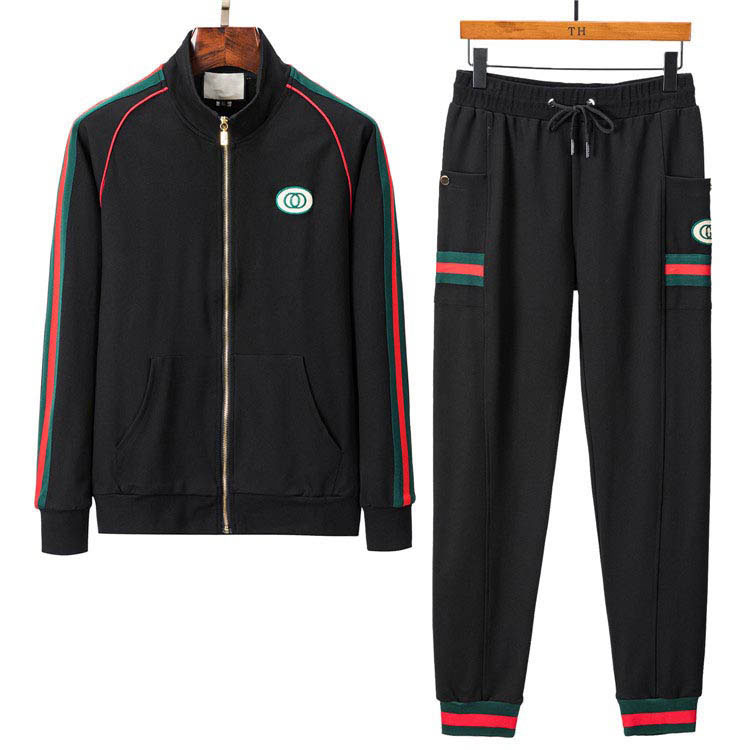 High Qualitys Mens tracksuits sets Men Women Sweatshirts Suits designers Sports JacketsGreenish red color stripe side ribbon Fashion Slim Print Neck sportswear
High Qualitys Mens tracksuits sets Men Women Sweatshirts Suits designers Sports JacketsGreenish red color stripe side ribbon Fashion Slim Print Neck sportswear