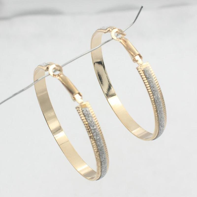 Hoop Earrings Dull Polish Korean Fashion Big Earings For Women Diameter 4.8cm Alloy Nickel Free Fj165
Hoop Earrings Dull Polish Korean Fashion Big Earings For Women Diameter 4.8cm Alloy Nickel Free Fj165