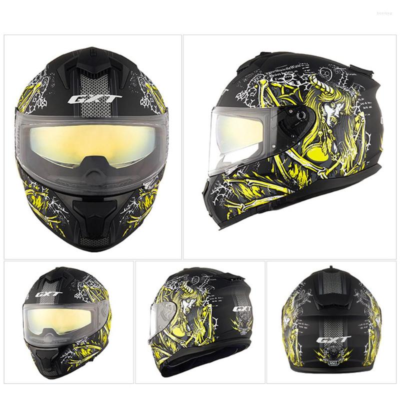 Motorcycle Helmets GXT Helmet Full Face Moto Double Visor Motocross Casco Modular Motorbike Capacete DOT Certification, A5
Motorcycle Helmets GXT Helmet Full Face Moto Double Visor Motocross Casco Modular Motorbike Capacete DOT Certification, A5