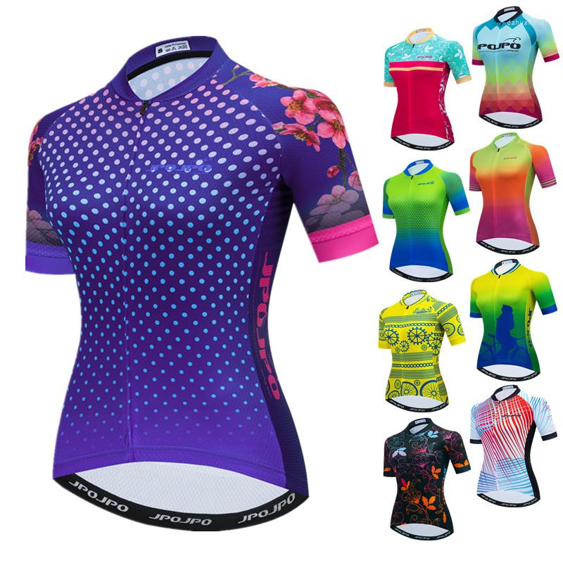 Racing Jackets Weimostar Purple Team Sport Cycling Jersey Women Short Sleeve Shirt Anti-UV Bicycle Clothing Road Mountain Bike, Color 17
Racing Jackets Weimostar Purple Team Sport Cycling Jersey Women Short Sleeve Shirt Anti-UV Bicycle Clothing Road Mountain Bike, Color 17