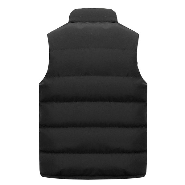 Mens Vests Mens Stand Collar Jacket Zipper Sleeveless Casual Vest Autumn Winter 221010