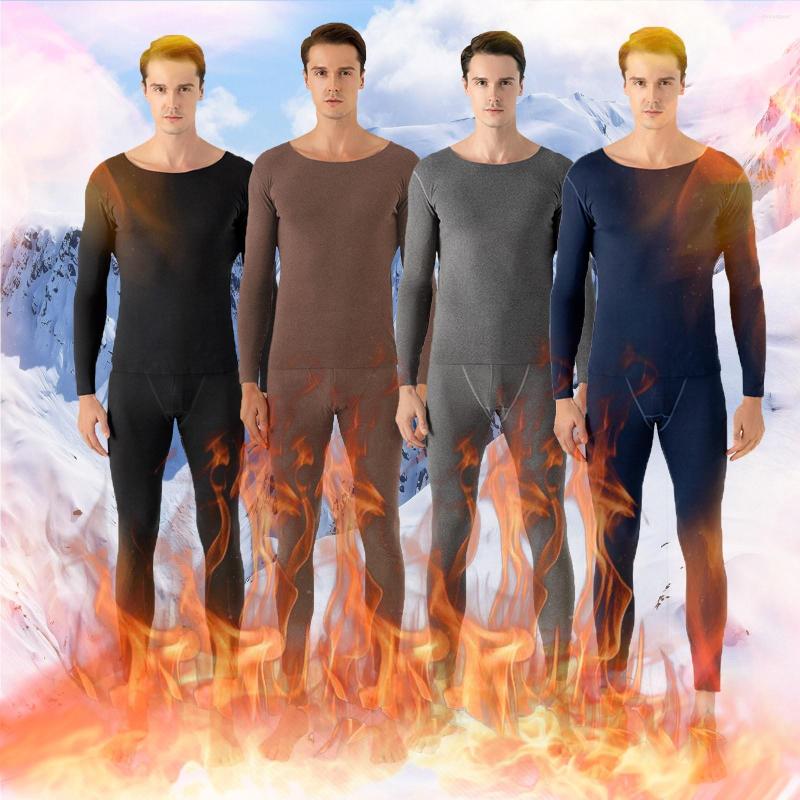 Men' Thermal Underwear Sets For Men Winter Thermo Long Johns Clothes Thick Clothing Solid #T2G, Black
Men' Thermal Underwear Sets For Men Winter Thermo Long Johns Clothes Thick Clothing Solid #T2G, Black