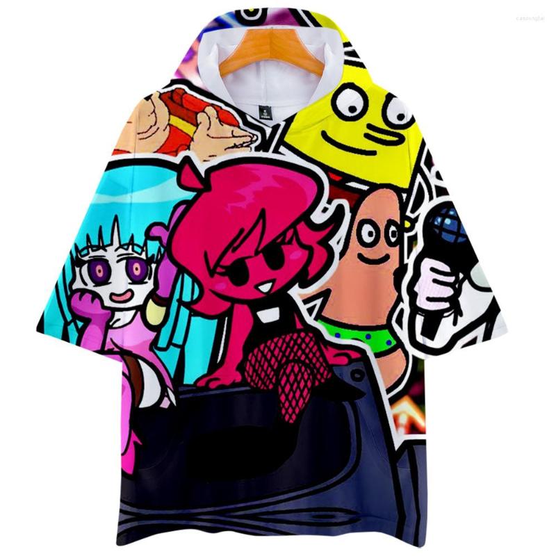Men's T Shirts Novelty Friday Night Funkin Game 3D Printed Hooded T-shirts Women/Men Summer Short Sleeve Tshirt Streetwear Clothes, Picture shown
Men's T Shirts Novelty Friday Night Funkin Game 3D Printed Hooded T-shirts Women/Men Summer Short Sleeve Tshirt Streetwear Clothes, Picture shown