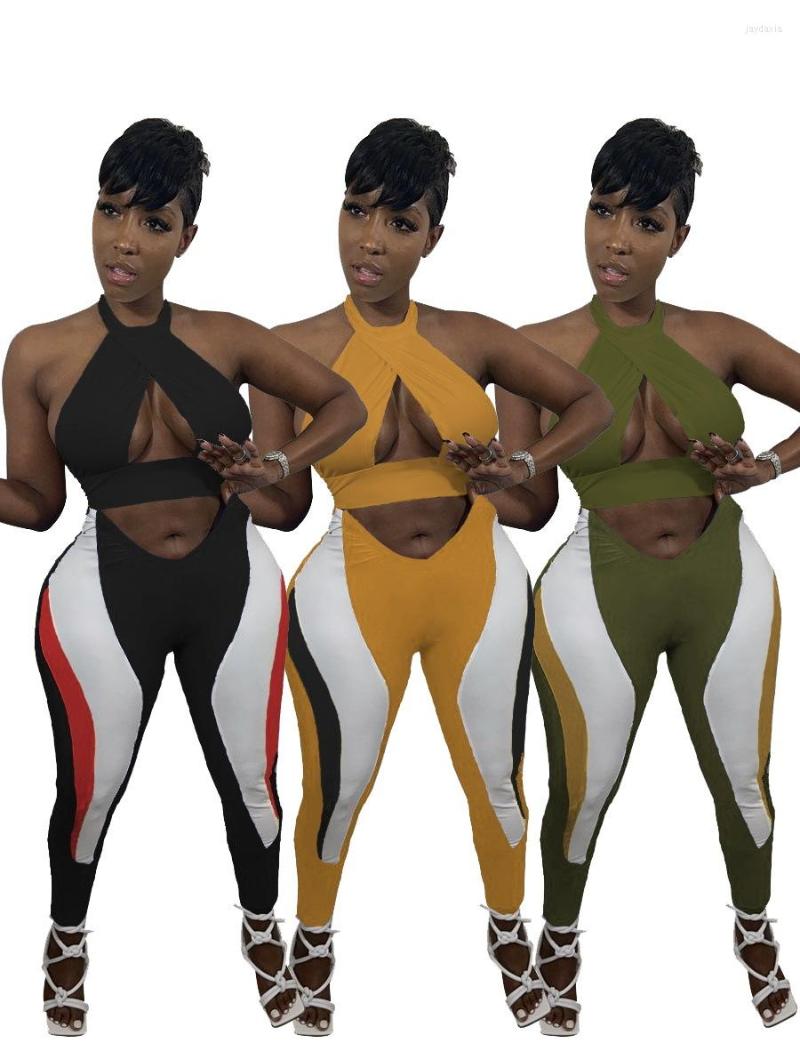 Women' Two Piece Pants 47L22218 Summer 2022 Womens Fashion 2 Sets Outfits Halter Positioning Printing Sexy For Woman, Black
Women' Two Piece Pants 47L22218 Summer 2022 Womens Fashion 2 Sets Outfits Halter Positioning Printing Sexy For Woman, Black