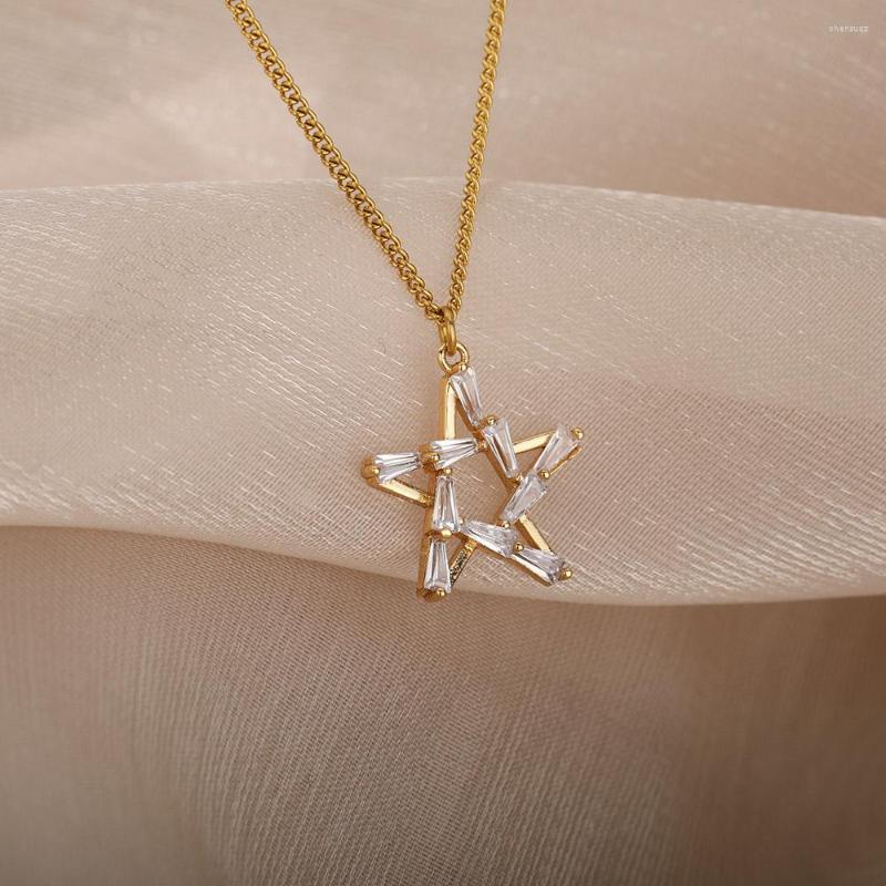 Choker Vintage Star Lover Couple Necklace For Women Men Zircon Crystal Collar Gold Chain Jewelry Gift Bijoux
Choker Vintage Star Lover Couple Necklace For Women Men Zircon Crystal Collar Gold Chain Jewelry Gift Bijoux