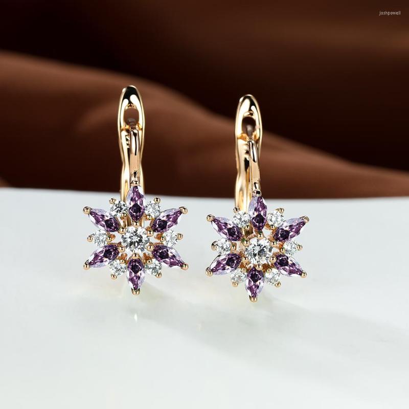 Hoop Earrings Vintage Female Crystal Flower Small Charm Gold Color For Women Dainty Rainbow Zircon Wedding
Hoop Earrings Vintage Female Crystal Flower Small Charm Gold Color For Women Dainty Rainbow Zircon Wedding