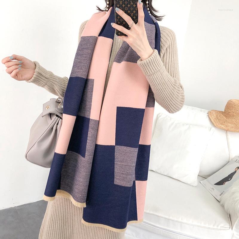 Scarves 2022 Women Sacrf Brand Cashmere Winter Scarfs Designer Blanket Female Thick Neck Warm Headband Hijab Pashmina
Scarves 2022 Women Sacrf Brand Cashmere Winter Scarfs Designer Blanket Female Thick Neck Warm Headband Hijab Pashmina