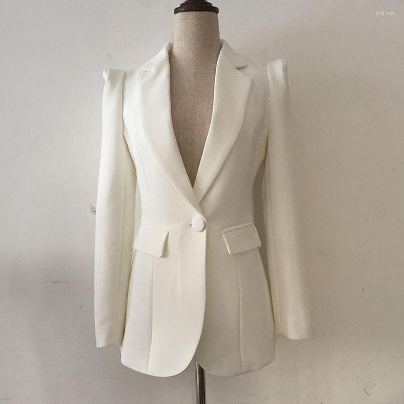 Women' Suits HIGH QUALITY Fashion 2022 Designer Black Blazer Jacket Women' Office Work Single Button Outer Wear Wholesale
Women' Suits HIGH QUALITY Fashion 2022 Designer Black Blazer Jacket Women' Office Work Single Button Outer Wear Wholesale