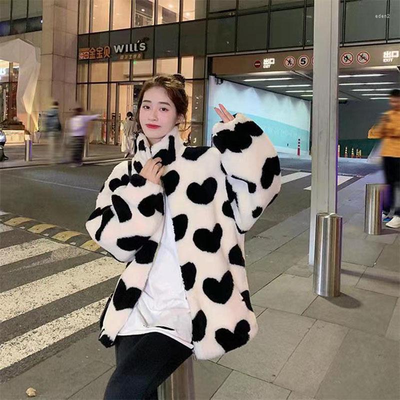 Women's Fur 2022 Autumn And Winter Fashion Thickened Lamb Woolen Coat Women's Love All-match Loose Imitation Cotton
Women's Fur 2022 Autumn And Winter Fashion Thickened Lamb Woolen Coat Women's Love All-match Loose Imitation Cotton