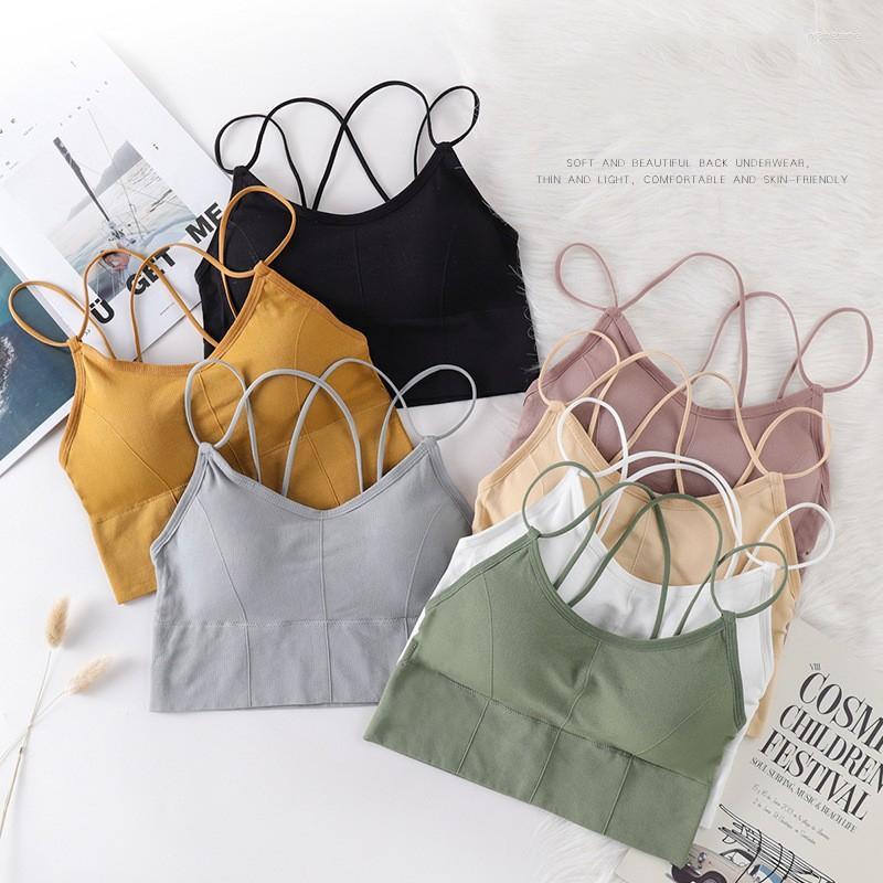 Bustiers & Corsets Summer Women Crop Tops Seamless Lingerie Multi Colors Padded Tube Top Double Strap Female Comfort Intimates Underwear, Black
Bustiers & Corsets Summer Women Crop Tops Seamless Lingerie Multi Colors Padded Tube Top Double Strap Female Comfort Intimates Underwear, Black