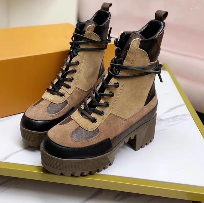 Boots Ladies Classic Thick-soled Lace-up Fashion Women's Ankle Warm INS Square Heel Color Matching Motorcycle Size, As photo
Boots Ladies Classic Thick-soled Lace-up Fashion Women's Ankle Warm INS Square Heel Color Matching Motorcycle Size, As photo