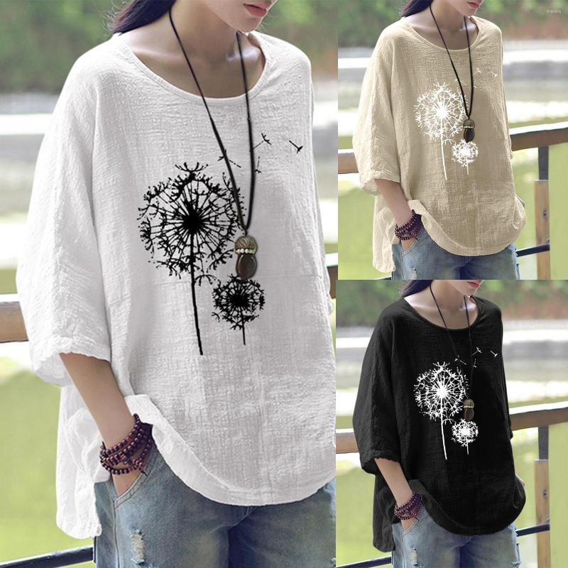 Women's Blouses Fashion Casual Cotton Linen Blouse Loose Floral Print O-Neck Tee Top Female Women 3/4 Sleeve Shirt Blusas Femininas Clothing, Black
Women's Blouses Fashion Casual Cotton Linen Blouse Loose Floral Print O-Neck Tee Top Female Women 3/4 Sleeve Shirt Blusas Femininas Clothing, Black