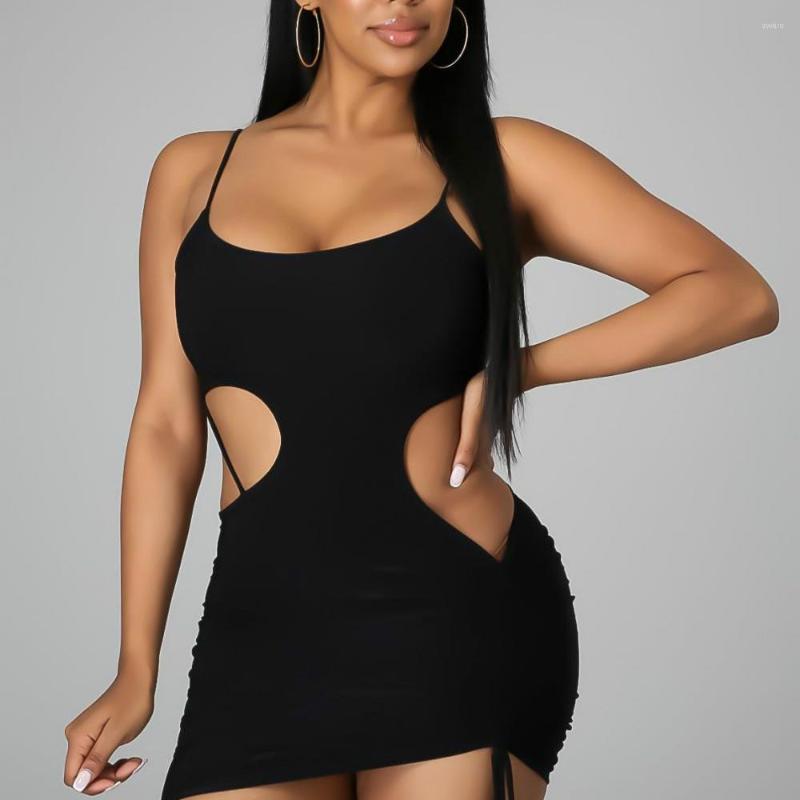 Casual Dresses 2022 Summer Ladies One-Step Skirt Solid Color Sling Hollow Slim Fit Pleated Dress Bag Hip Tight, Black
Casual Dresses 2022 Summer Ladies One-Step Skirt Solid Color Sling Hollow Slim Fit Pleated Dress Bag Hip Tight, Black