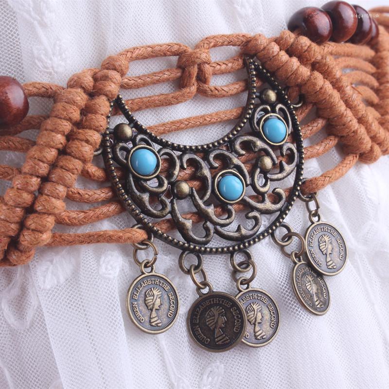 Belts Vintage Waist Belt Women Decorated Tassel Braided Bohemian Ribbon With Rope For Dresses Knot Female Ladies Ceinture Femme Chain, Brown
Belts Vintage Waist Belt Women Decorated Tassel Braided Bohemian Ribbon With Rope For Dresses Knot Female Ladies Ceinture Femme Chain, Brown