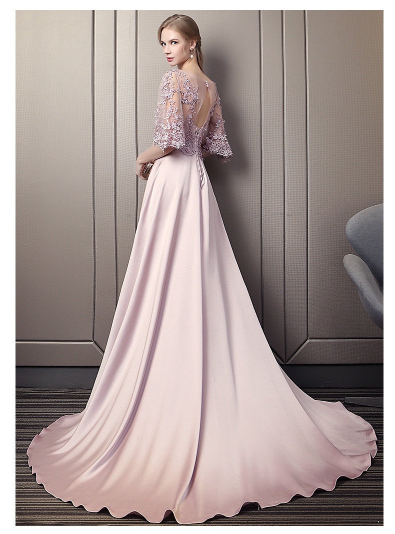 Mother of the bride dress 2022 NEW IN Elegant Half sleeves pearl flower satin thread a luxury formal wedding prom evening dress 
Mother of the bride dress 2022 NEW IN Elegant Half sleeves pearl flower satin thread a luxury formal wedding prom evening dress