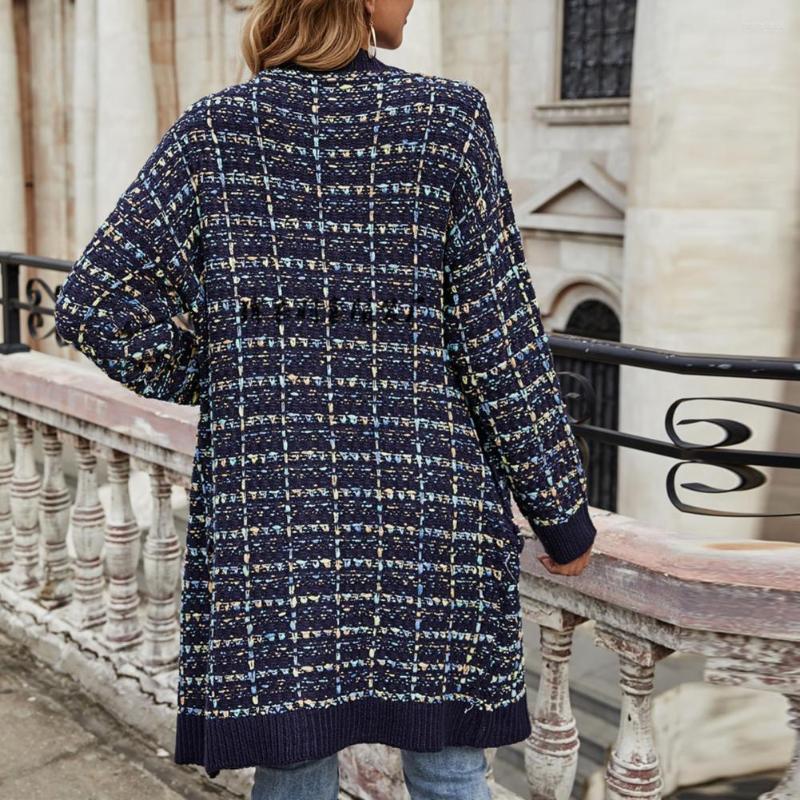 Women' Knits Versatile Simple Cardigan Style Colorful Knitting Sweater Coat Anti-shrink Jacket Side Pockets Streetwear, Blue
Women' Knits Versatile Simple Cardigan Style Colorful Knitting Sweater Coat Anti-shrink Jacket Side Pockets Streetwear, Blue
